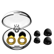 (Gold) Earplugs - Fashion Certified Hearing Protection for Concerts and Festivals DJ and Nightlife, Noise Cancelling Earplugs (Hi-Fi)