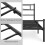Yaheetech Yaheetech 4ft6 Double Bed Frames Metal Slatted Bed Platform with Curved Design Headboard and Footboard 7