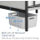 Yaheetech Yaheetech 4ft6 Double Bed Frames Metal Slatted Bed Platform with Curved Design Headboard and Footboard 9