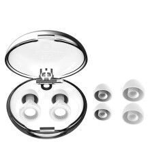 (Apple White) Earplugs - Fashion Certified Hearing Protection for Concerts and Festivals DJ and Nightlife, Noise Cancelling Earplugs (Hi-Fi)