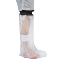 Waterproof Cast Shower Cover Leg For Adults - Protect Foot And Lower Leg Cast Wounds In Shower Or Bath