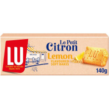 (Pack Of 4) LU Le Citron Lemon Flavoured Soft Biscuits 140g