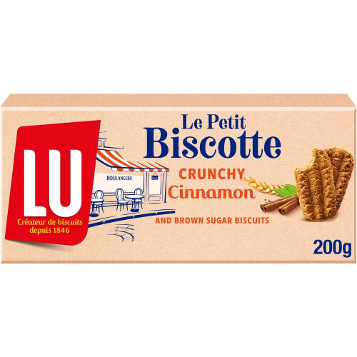 (Pack Of 4) LU Le Biscotte Cinnamon Biscuits 200g 2