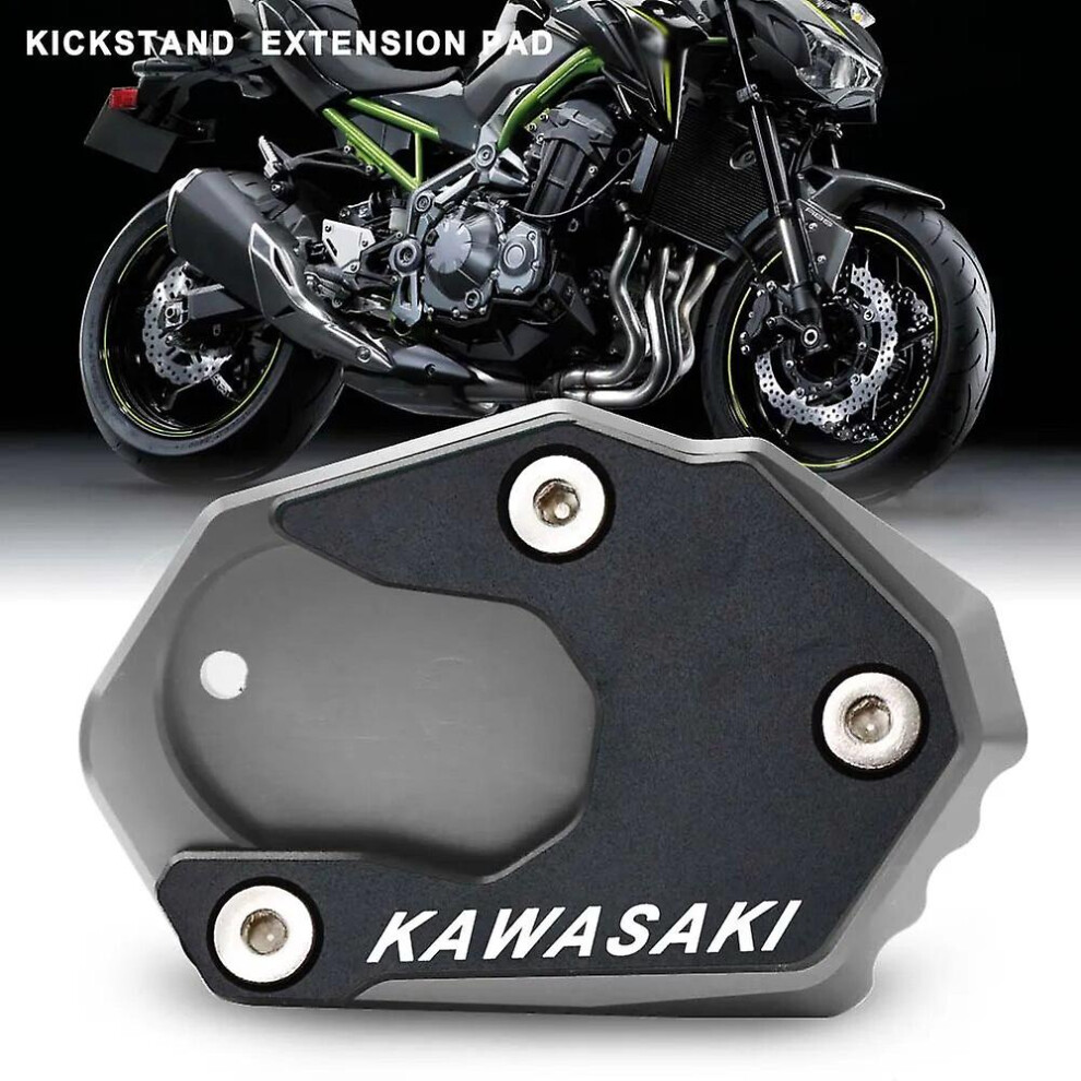 (Grey) For Kawasaki Z900 Z900rs Se 2022 Z1000 Z1000sx Er6n Z650 Zx6r Motorcycle Side Stand Extension Pad Kickstand Enlarger Grey 8994439561800