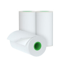 Peripage Long-lasting 2-year Preservation Sticky Thermal Paper Roll 56*30mm / 2.2*1.2in Bpa-free Black Font Adhesive Sticker Labels For Peripage A6/a8