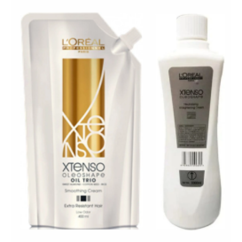 L’Oréal Paris LOreal Xtenso Oleoshape Resistant HairCream BLUE400mlNeutralizing495ml