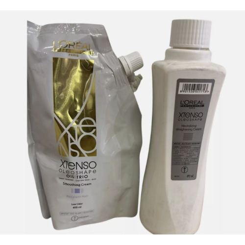 L’Oréal Paris LOreal Xtenso Oleoshape Resistant HairCream BLUE400mlNeutralizing495ml 1
