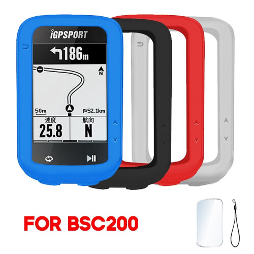 (White) For Bsc200 Stopwatch Computer Anti-scratch Protective Silicone Cover Sleeve Case 2