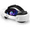 TRANSNOVO Head Strap Compatible with Oculus Quest 2, VR Accessories for Meta Quest 2, One-Button Retractable Elite Strap Replacement for Enhanced 1