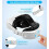 TRANSNOVO Head Strap Compatible with Oculus Quest 2, VR Accessories for Meta Quest 2, One-Button Retractable Elite Strap Replacement for Enhanced 2