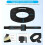 TRANSNOVO Head Strap Compatible with Oculus Quest 2, VR Accessories for Meta Quest 2, One-Button Retractable Elite Strap Replacement for Enhanced 4