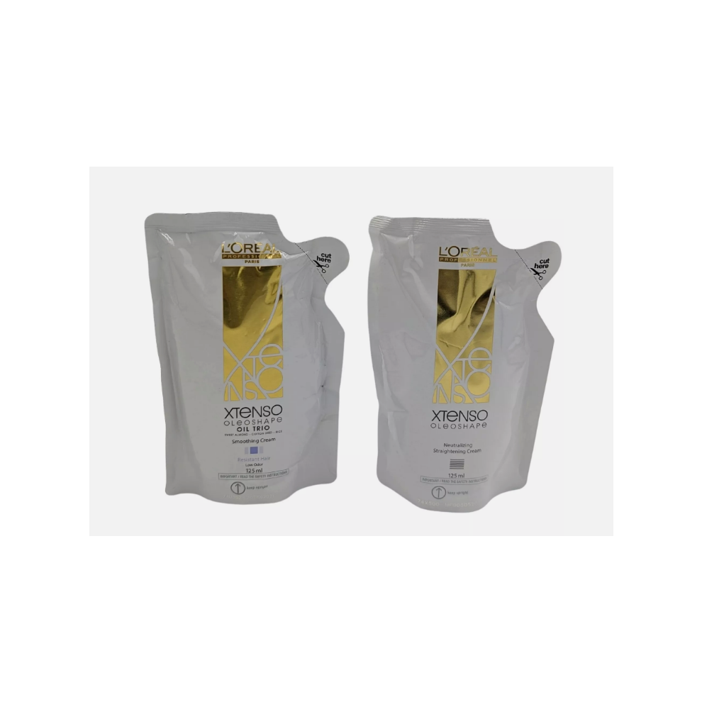 LOreal Xtenso Oleoshape Resistant Hair Cream 125ml + Neutralizing125ml