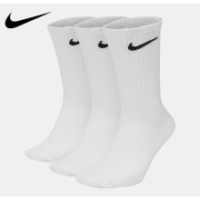 (White, L?UK-8-11 / EU-42-46 ?) Nike Everyday Cushioned 6 Pairs Unisex Crew Socks