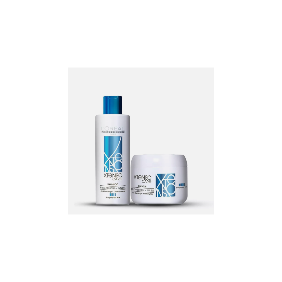 Loreal Professionnel Xtenso Care Shampoo - 250ml  & Care mask - 196 gm