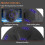 (Orange) Boxing Training Music Electronic Boxing Wall Target Smart Wall Mounted Combat 3