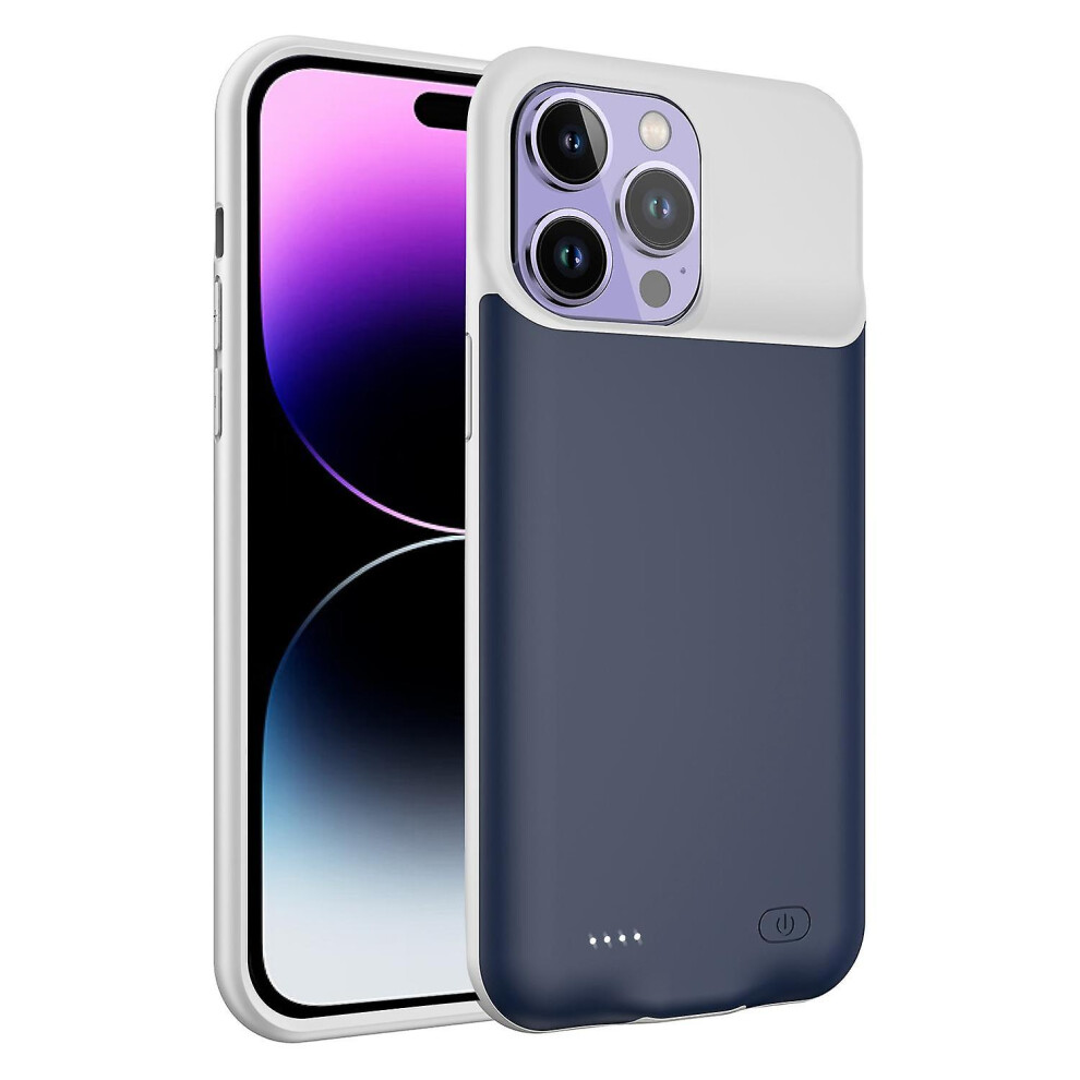 7000Mah Portable Charging Case For Iphone 14 Pro Protective Battery Case Power Bank Phone Case 8994439491886