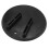 Motorcycle Kickstand Pad Support Pad Side Stand Extension Padblack2pcs 3