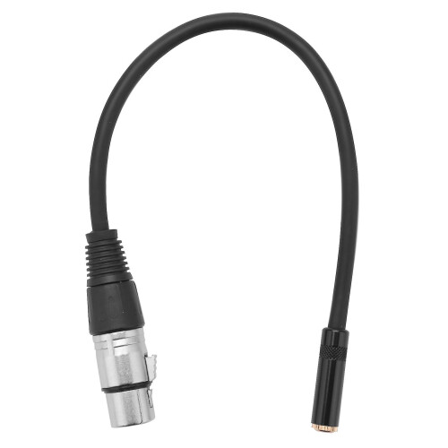 0. Wire 3 Pin Xlr Female To 3.5mm 1/8inch Female Stereo Audio Adapter Microphone Cable