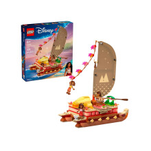 LEGO Disney 43270 Vaiana Abenteuerboot - Konstruktionsspielzeug für Kinder ab 6 Jahren