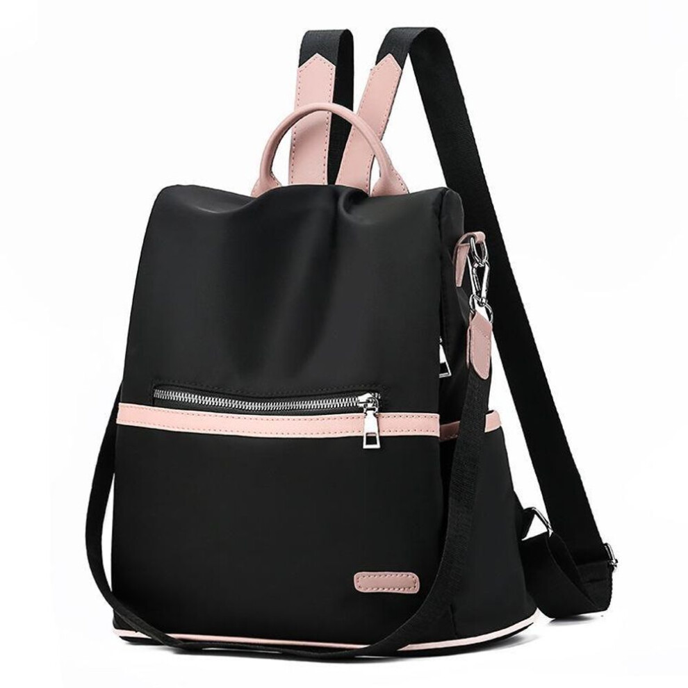 (black, 33*15*35cm) Yogodlns Nylon Fashion Backpacks Women Young Ladies Knapsack Girl Student School Bag For Laptop Travel Packbag Black Mochilas