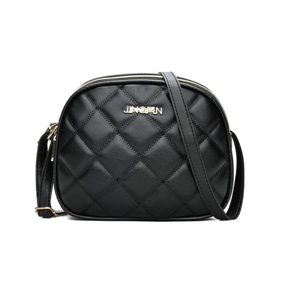 (black, 19*7*15cm) Yogodlns Women Plaid Lattice Shoulder Bag Pu Leather Messenger Bag Causal Small Flap Bag Ladies Fashion Crossbody Bag