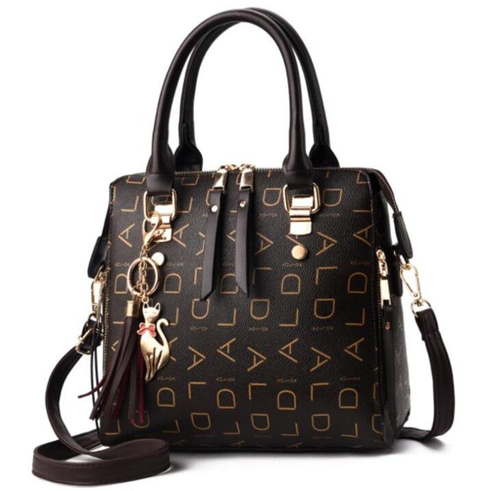 (black, 24*13*23cm) Luxury Handbags Women Bags Designer Brand Women Leather Bag Handbag Shoulder Bag For Ladies Sac A Main Ladies Hand Bags
