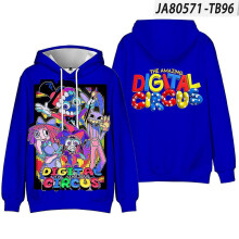 (160CM) The Amazing Digital Circus Magical Digital Circus Hooded Sweatshirt