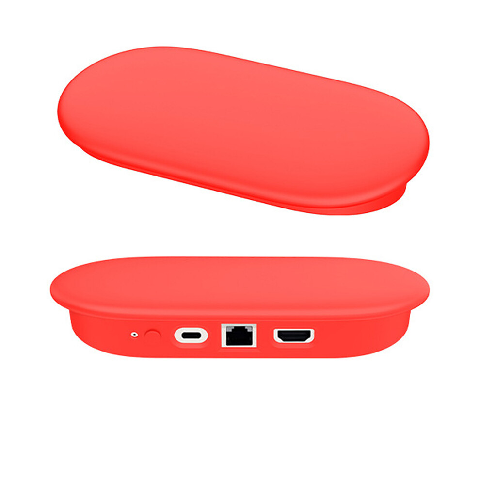 (Red) Mainframe Protective Case for Google TV Streamer(4K) Anti-Drop Specialized Silicone Protective Case Accessories-image-OPC-PFWQJF7-NEW