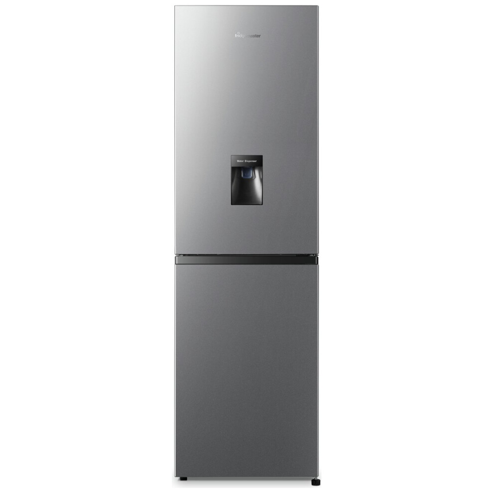 Fridgemaster MC55240DES Freestanding Fridge Freezer - Silver