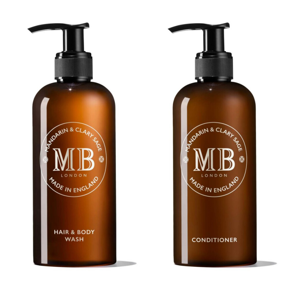 Molton Brown Mandarin & Clary Sage Hair / Body Wash & Conditioner