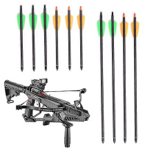 7.5 Inch Carbon Fiber Crossbow Arrow With Id 6.2mm Od 7.5mm For Outdoor Shooting Hunting.without Crossbow(exwo)