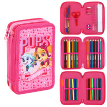Everest & Skye Paw Patrol 3 Tier Filled Pencil Case Stationery School
