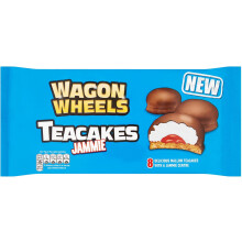 (Pack Of 9) Wagon Wheels Teacakes Jammie 120g