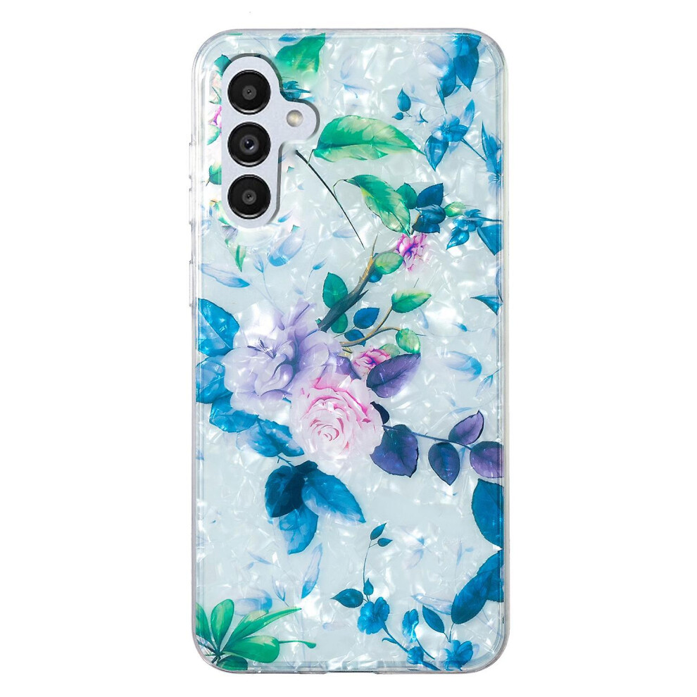(Rose) For Samsung Galaxy A13 5G Soft Tpu Shell Pattern Case Imd Marble Flower Phone Cover Butterfly 8994439563903