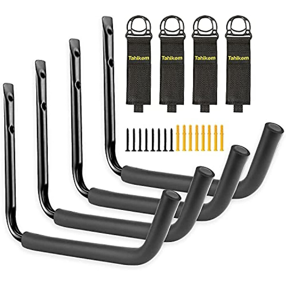 Kayak Rack Wall Mount, Canoe Hanger Hooks, Kayak Storage Hook, Garage Hanger Ladder Brackets, For Hanging Outdoor Beach Folding Chair Bicycle Surfboar