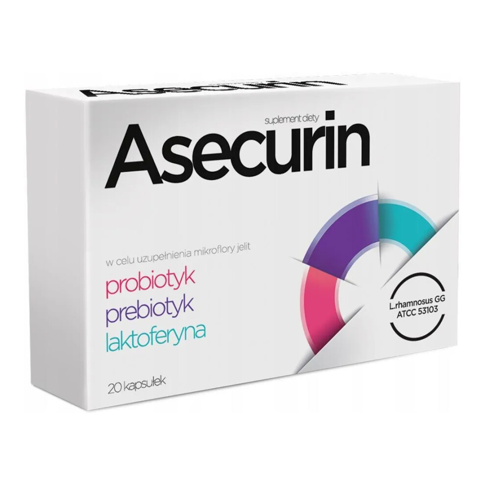Asecurin 20x prebiotic sanprobi probiotic dicoflor linex laktoferyna
