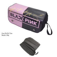 Blackpink Pencil Case For College Students - Durable Construction, Large Capacity, And Multiple Slots For Stationery, Pens, And Pencils