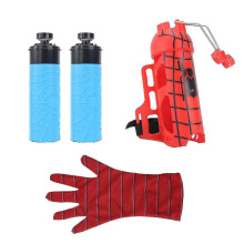 (B) Spider-man Glove Web Shooter Hero Launcher Wrist Toy Set Spiderman Bracers Toys_gzyv_k05