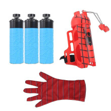 (C) Spider-man Glove Web Shooter Hero Launcher Wrist Toy Set Spiderman Bracers Toys_gzyv_k05