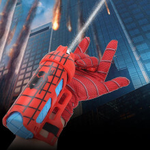 (A) Spider-man Glove Web Shooter Hero Launcher Wrist Toy Set Spiderman Bracers Toys_gzyv_k05