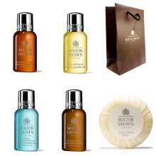 Molton Brown Men's Shower Gel Gift Set (4 x 30ml)