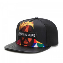 Bigasso Cap Pray For Biggie Hip-hop Snapback Hat For Men Women Adult Outdoor Casual Sun Baseball Cap