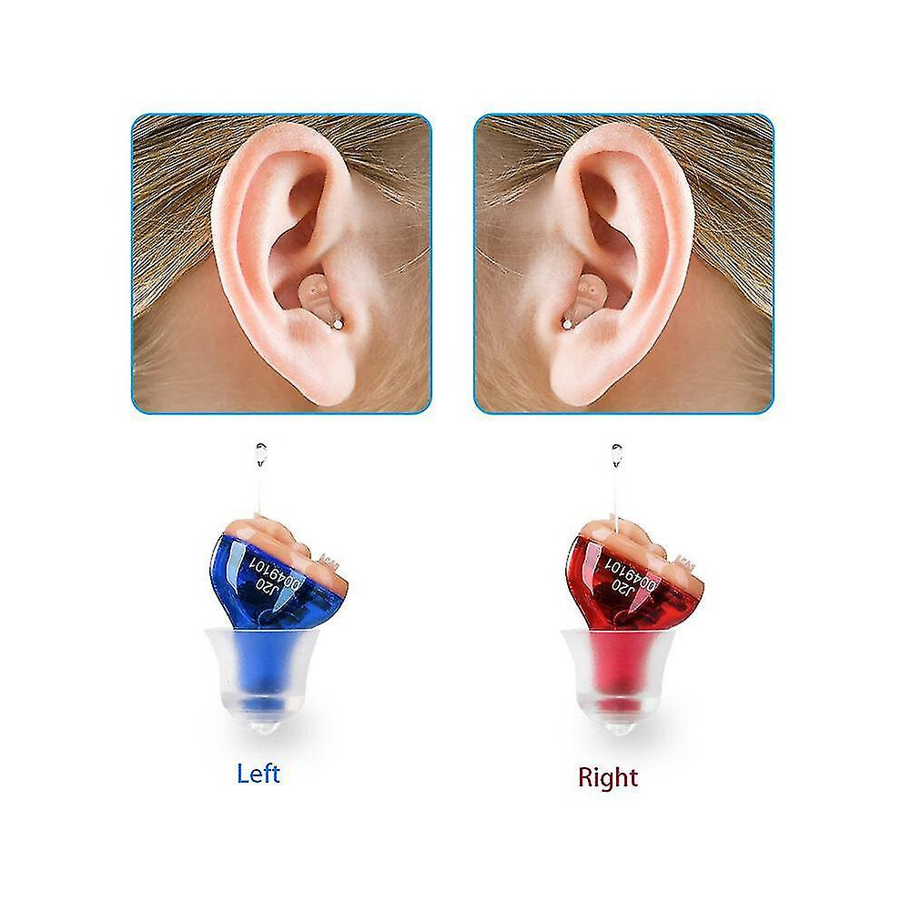 Wireless Invisible Hearing Aid (binaural) Designed For The Deaf-mute And Hearing-impaired Elderly-yky