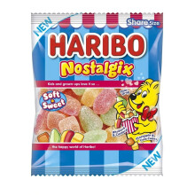 Haribo Nostalgix Sugar Coated Fruit & Cola Flavour Jelly Sweets 175g