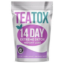 (14 DAY) Natural Teatox Teabag For Effective Slimming Detox Fast Lost Weight Skinny Belly Flat Tummy Burn Fat Burning Tea Polyphenols