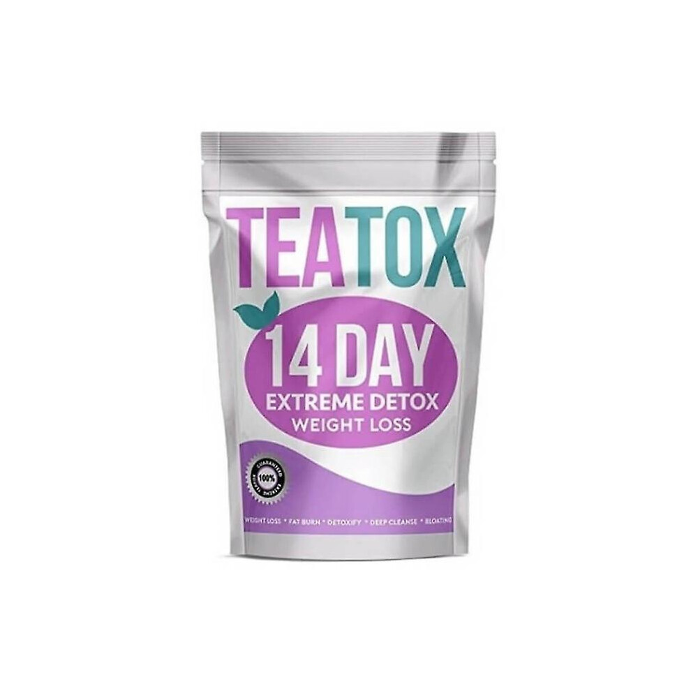 (14 DAY) Natural Teatox Teabag For Effective Slimming Detox Fast Lost Weight Skinny Belly Flat Tummy Burn Fat Burning Tea Polyphenols