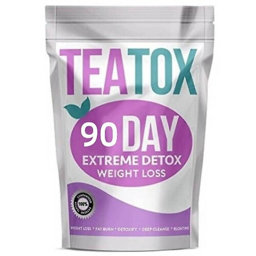 (90 DAY) Natural Teatox Teabag For Effective Slimming Detox Fast Lost Weight Skinny Belly Flat Tummy Burn Fat Burning Tea Polyphenols