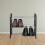 Metal 3-Tier Stackable Shoe Storage Shelf, Easy Assemble Shoe Rack Storage Unit 4