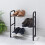 Metal 3-Tier Stackable Shoe Storage Shelf, Easy Assemble Shoe Rack Storage Unit 5