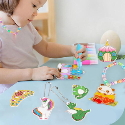 Crystal 3D Paint Crafts Kit - DIY Painting Graffiti Set 2